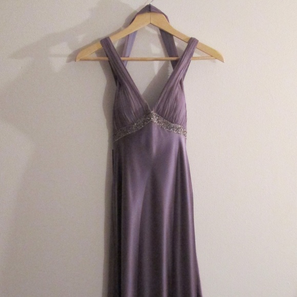 ANDRIANNA PAPELL 100% SILK EMBELLISHED DRESS – NWT - Picture 2 of 8